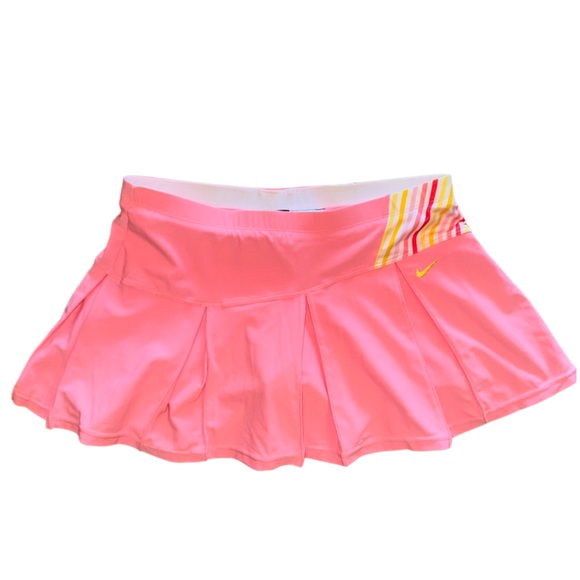 Nike Dresses & Skirts - Nike Womens Dri-Fit Coral Pink Tennis Skirt Size Small